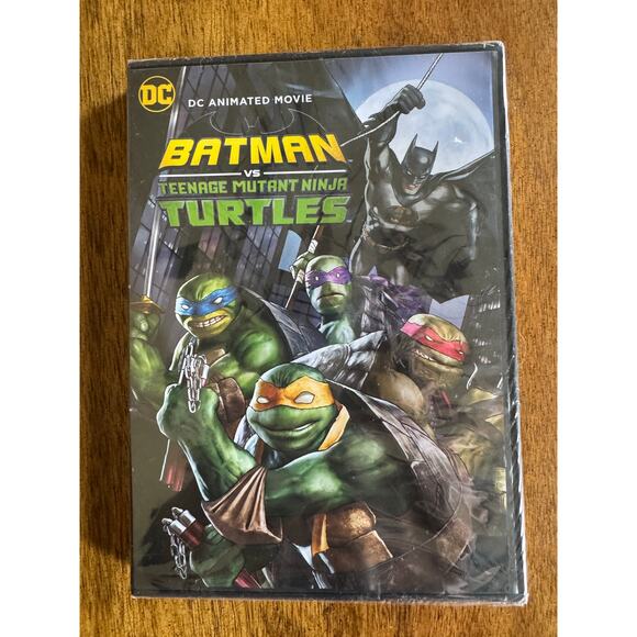 DC Comics Other - NEW Batman vs Teenage Mutant Ninja Turtles DVD DC Animated Movie Sealed